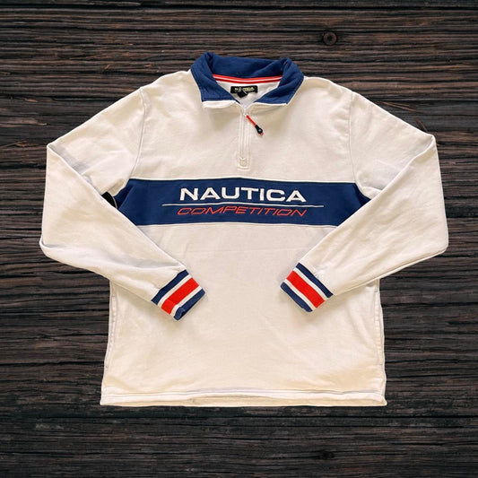 ◼️ Vintage Nautica Quarter Zip Sweater