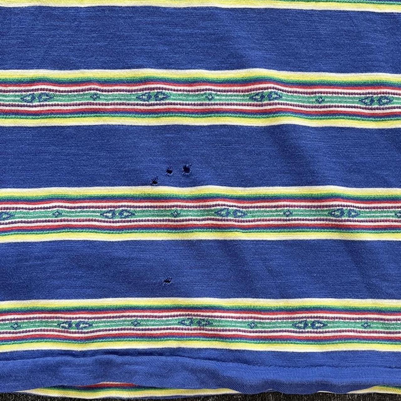◼️ Vintage Polo Ralph Lauren Chief Head Striped T Shirt
