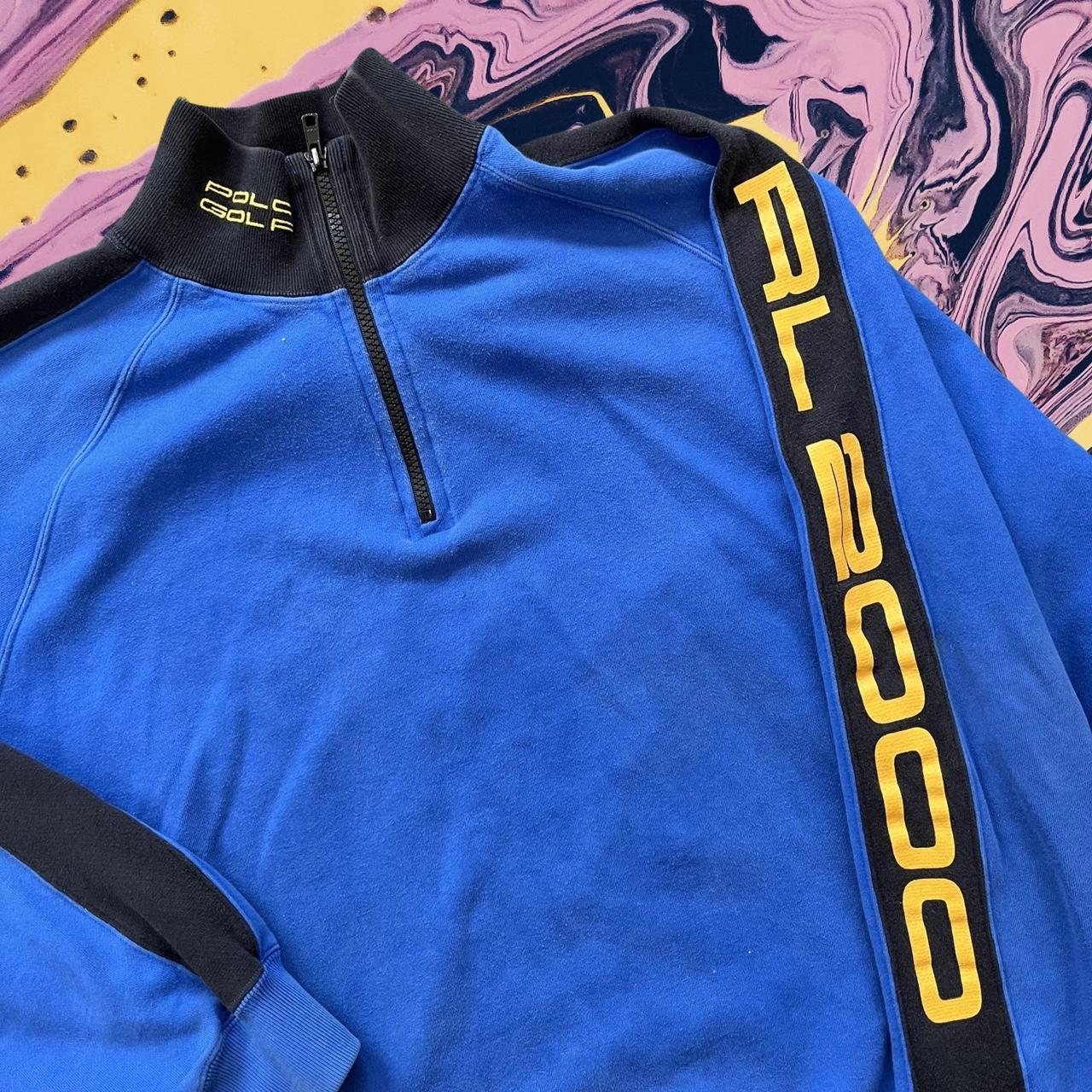 ◼️ Vintage OG Polo RL 2000 Ralph Lauren Quarter Zip Sweatshirt