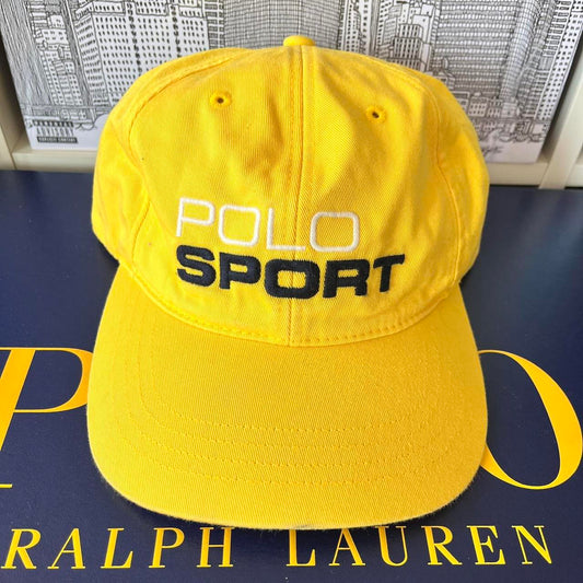 ◼️ Vintage Polo Sport Ralph Lauren Embroidered Spellout Cap