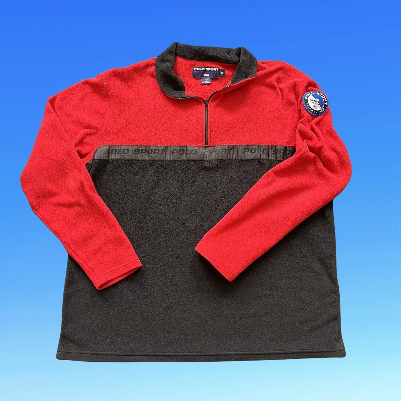 ◼️ Vintage Polo Ralph Lauren Arctic Challenge Quarter Zip Sweater Sweatshirt