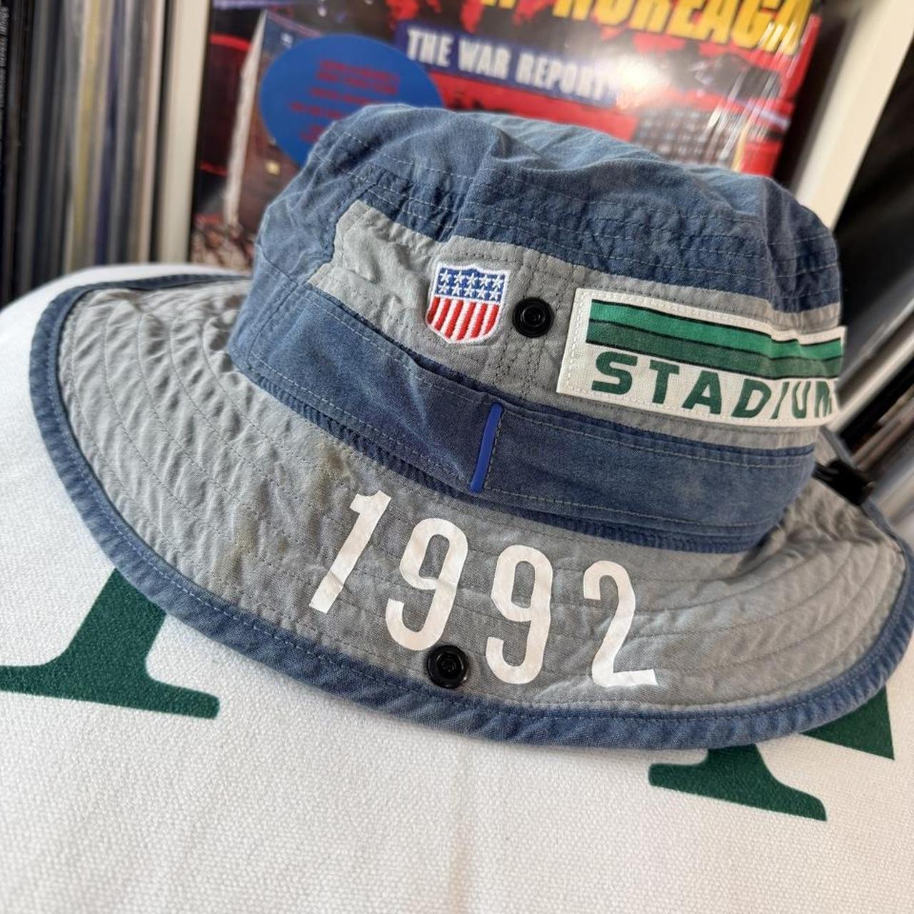◼️ Polo Stadium 1992 Ralph Lauren Boonie Bucket Hat