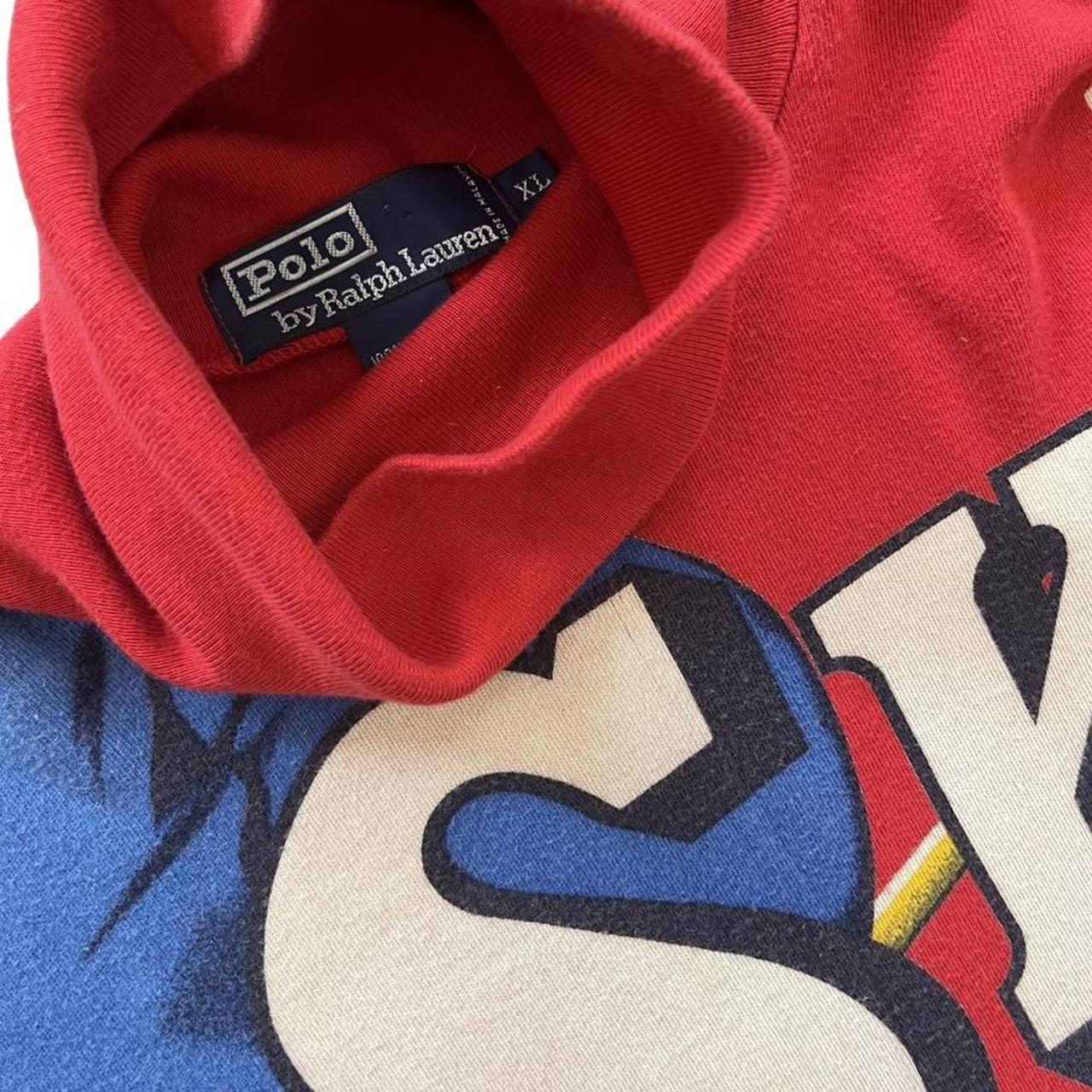 ◼️ Rare Vintage Polo Ralph Lauren Suicide Ski Turtle Neck Sweater