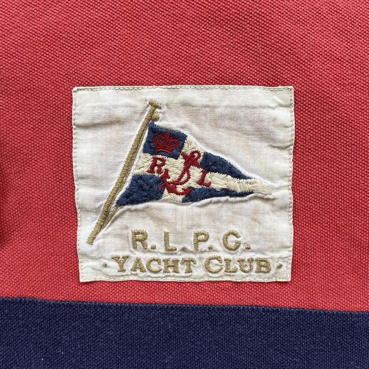 ◼️ Vintage Polo Ralph Lauren Yacht Short Sleeve Polo Shirt