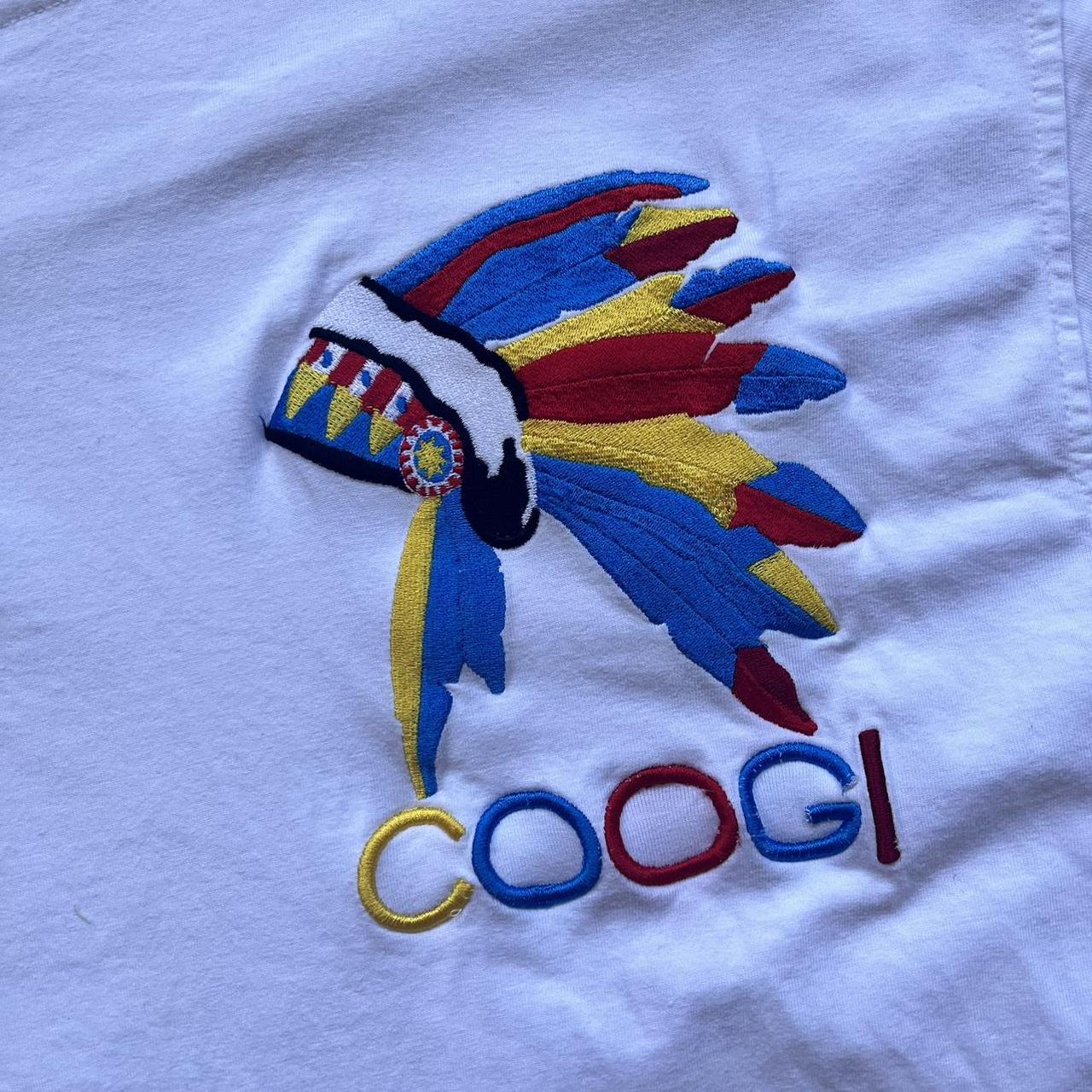 ◼️ Vintage Coogi Embroidered Chief T Shirt