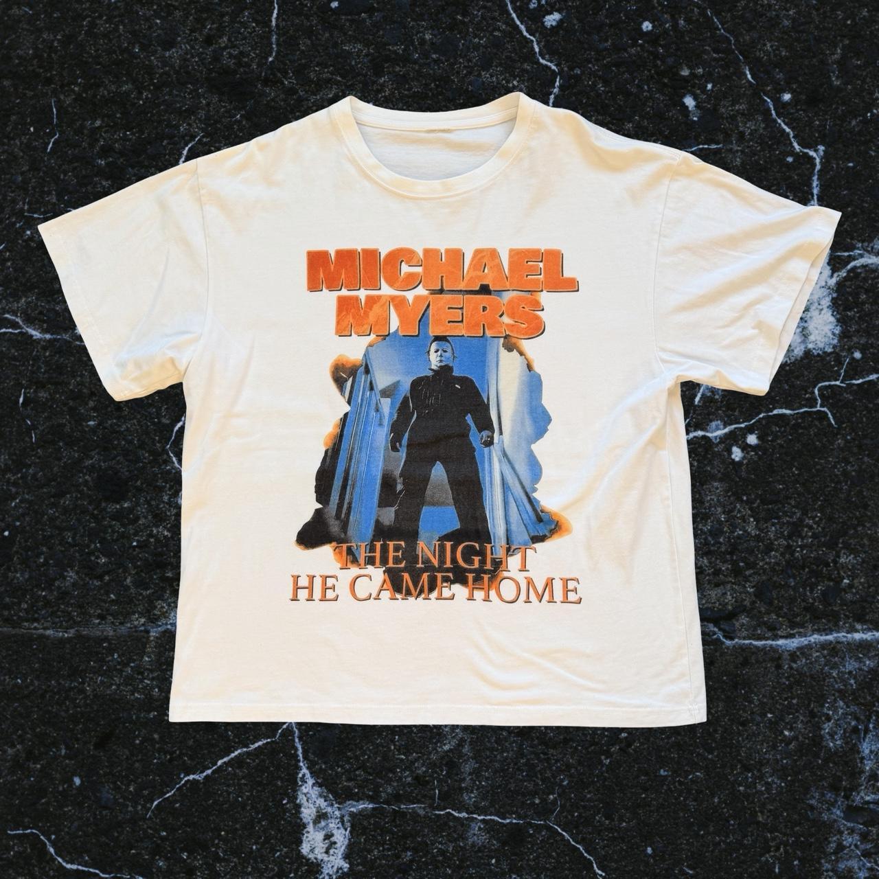 ◼️ Rare Vintage Michael Myers Halloween Horror Movie T Shirt