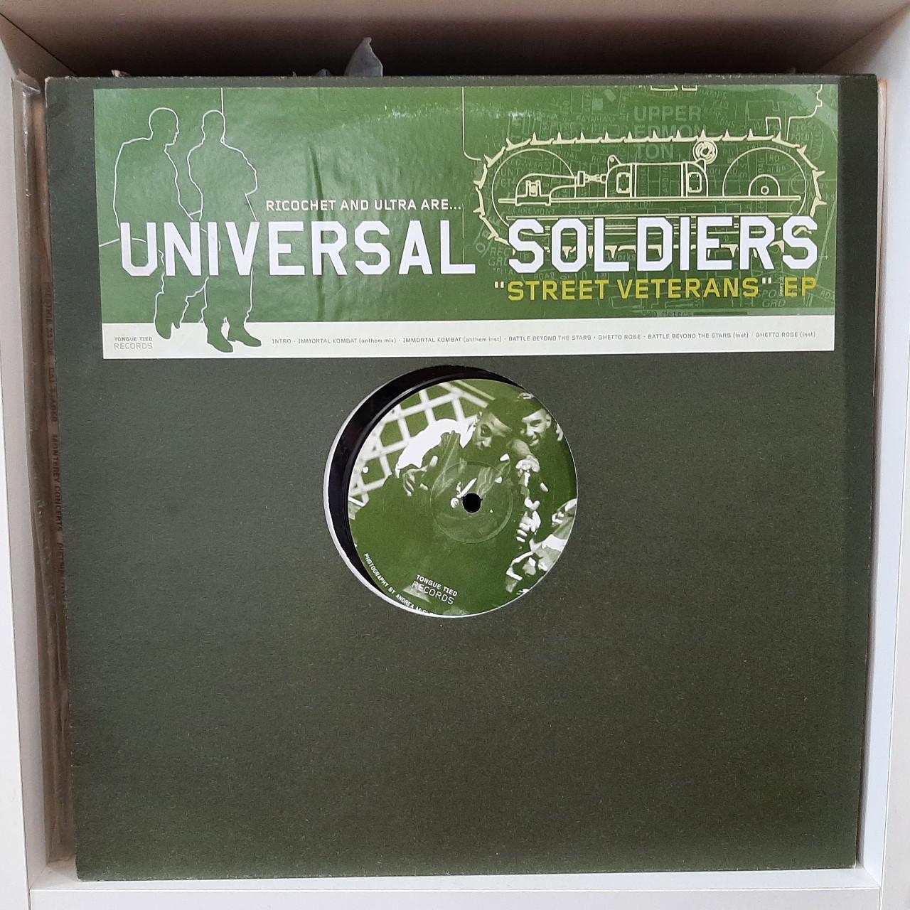 ◼️ Rare Universal Soldiers - Street Veterans EP Vinyl Record