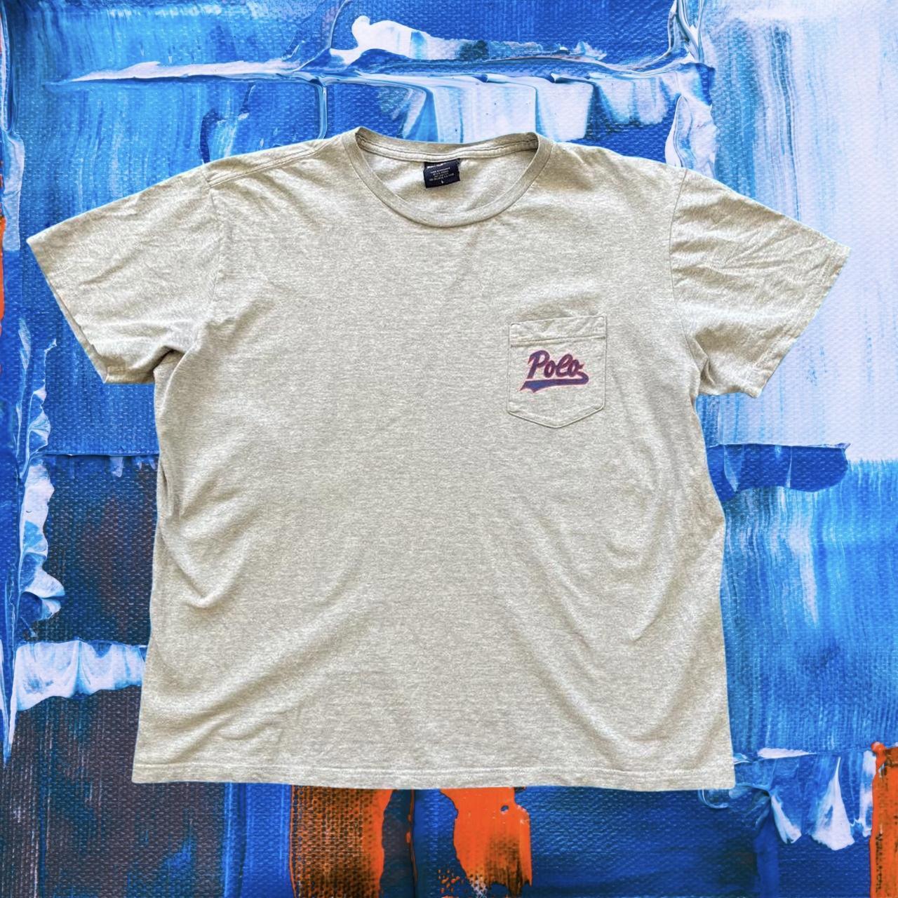 ◼️ Vintage Polo Sport Ralph Lauren Script Pocket T Shirt