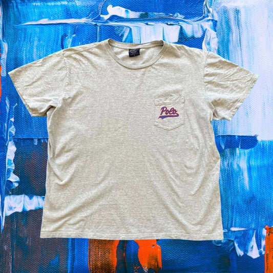 ◼️ Vintage Polo Sport Ralph Lauren Script Pocket T Shirt