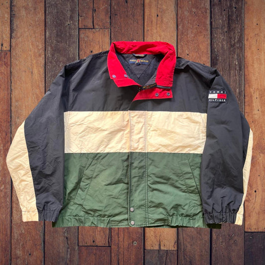 ◼️Vintage Tommy Hilfiger Spellout Jacket
