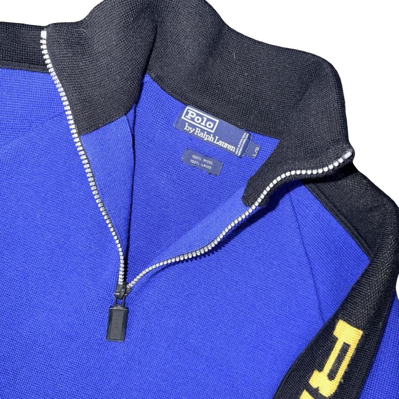 ◼️ Vintage OG Polo RL 2000 Ralph Lauren Quarter Zip Sweatshirt