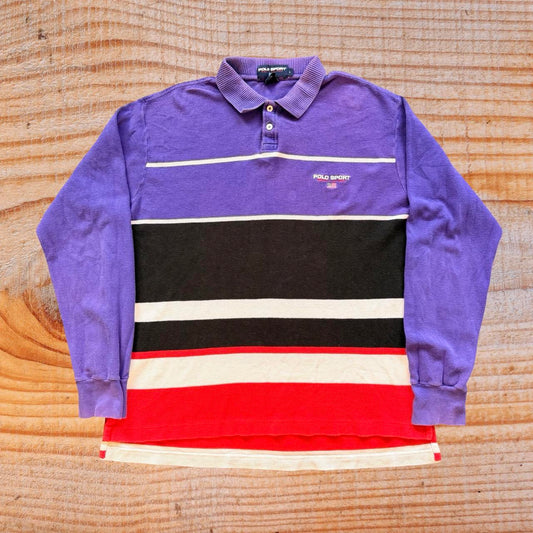 ◼️ Vintage Polo Sport Ralph Lauren Spellout Polo Shirt