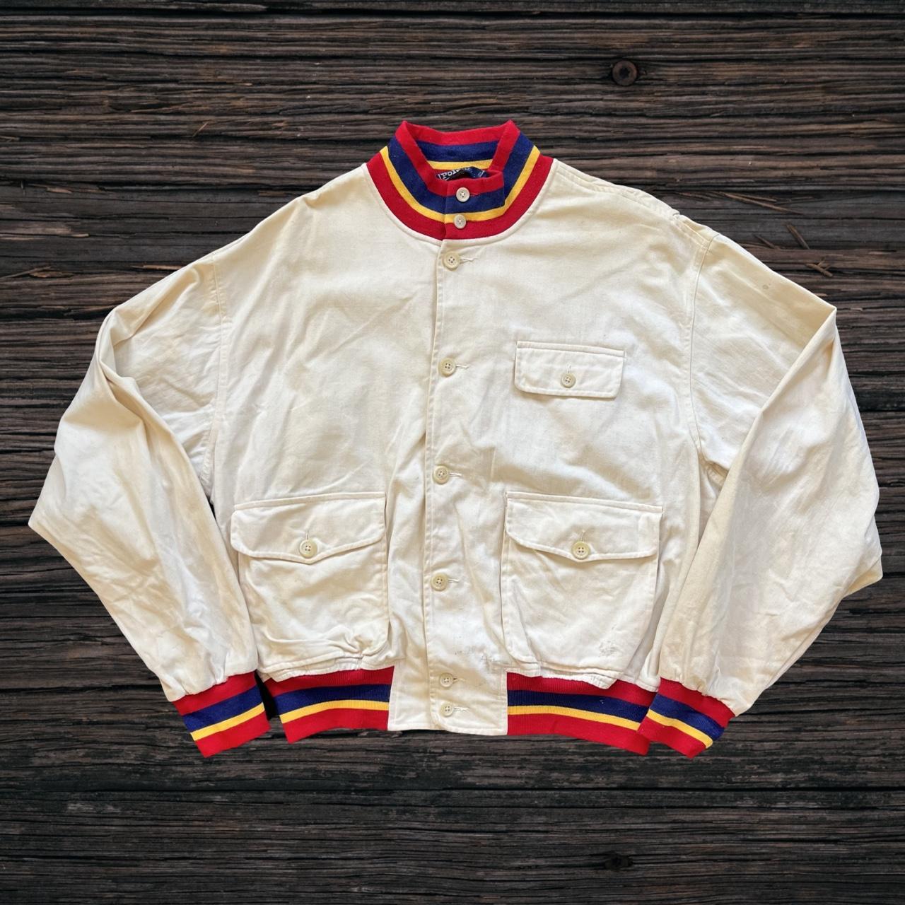 ◼️Vintage Polo Ralph Lauren Bomber Jacket