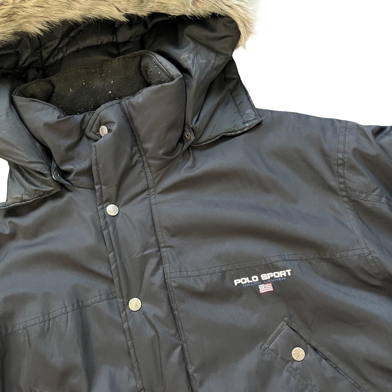 ◼️ Vintage Polo Sport Ralph Lauren Puffer Parka Coat Jacket