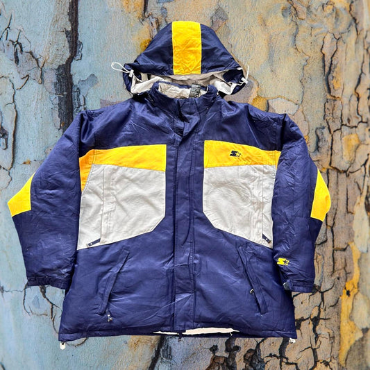 Vintage Starter Colourblock Starter Jacket