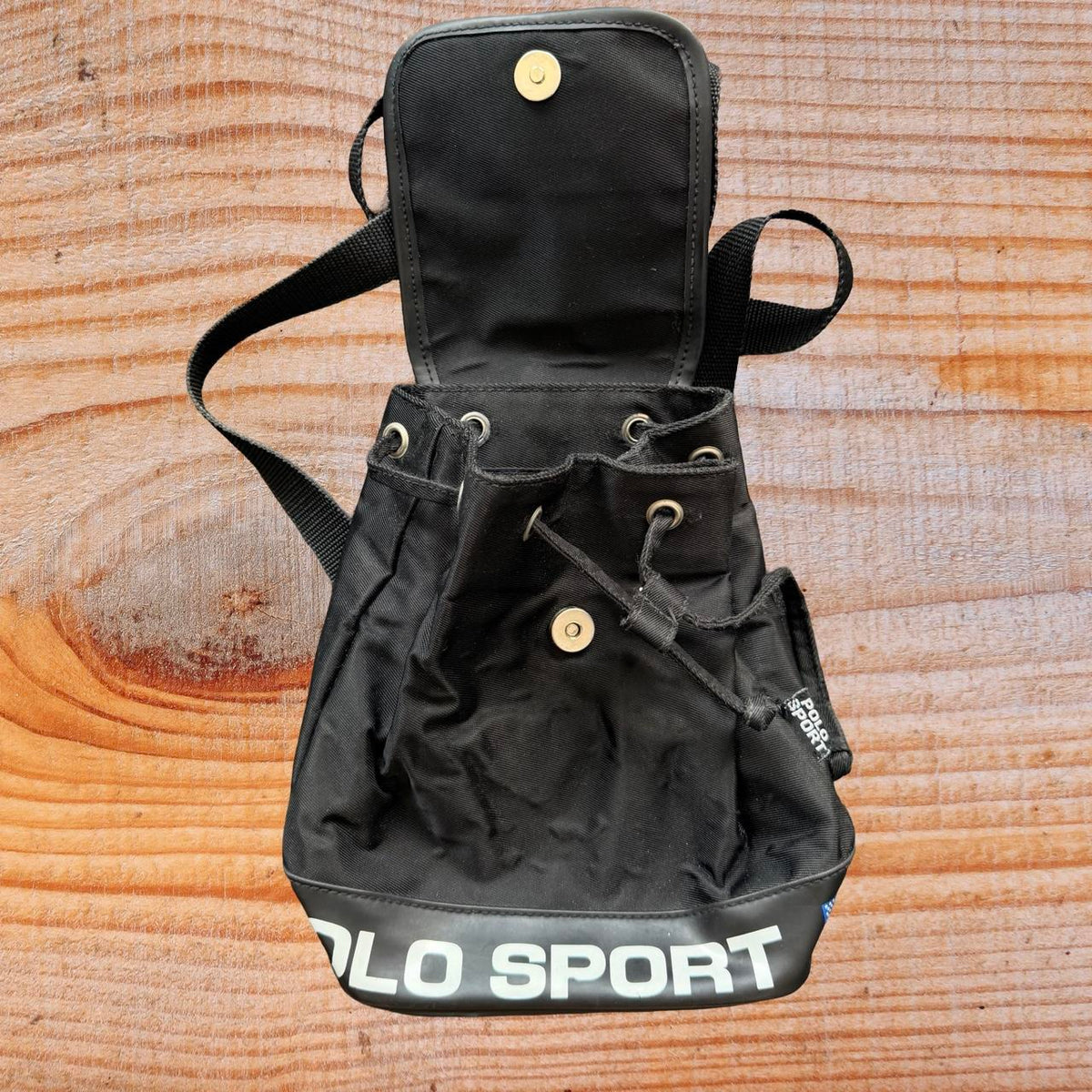 ◼️ Vintage Polo Sport Ralph Lauren Leather Bag