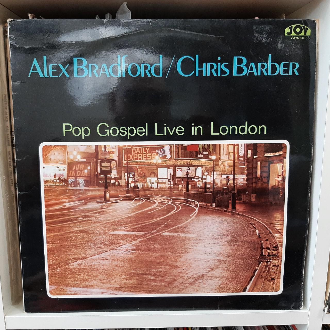 ◼️ Alex Bradford + Chris Barber - Pop Gospel Live In London 12" LP Vinyl Record