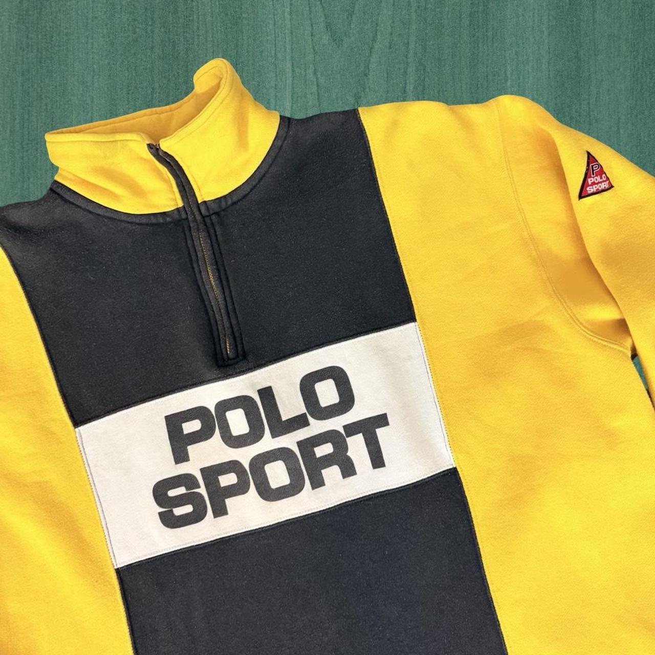 ◼️ Vintage Polo Sport Ralph Lauren Quarter Zip Sweater