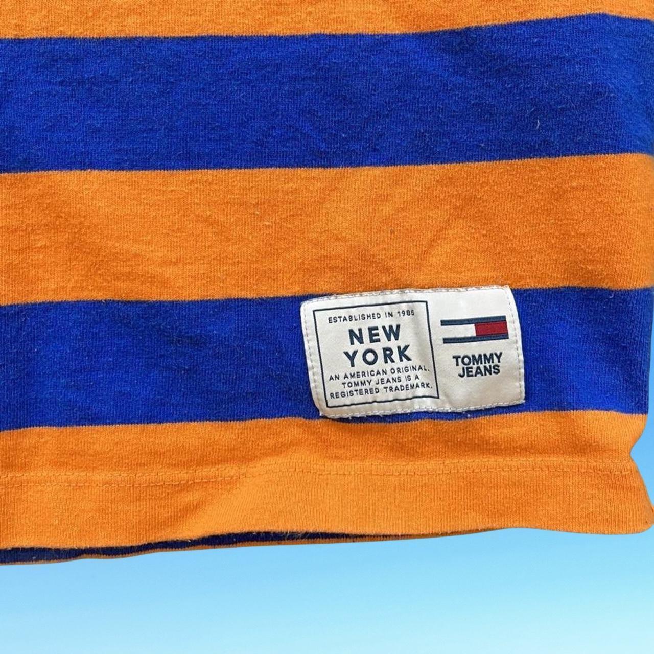 ◼️ Tommy Jeans Striped T Shirt 90s