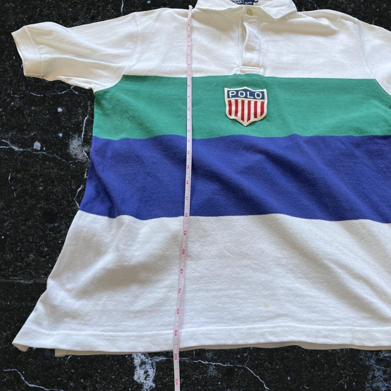 ◼️ Vintage Rare Polo Ralph Lauren K Swiss Polo Shirt