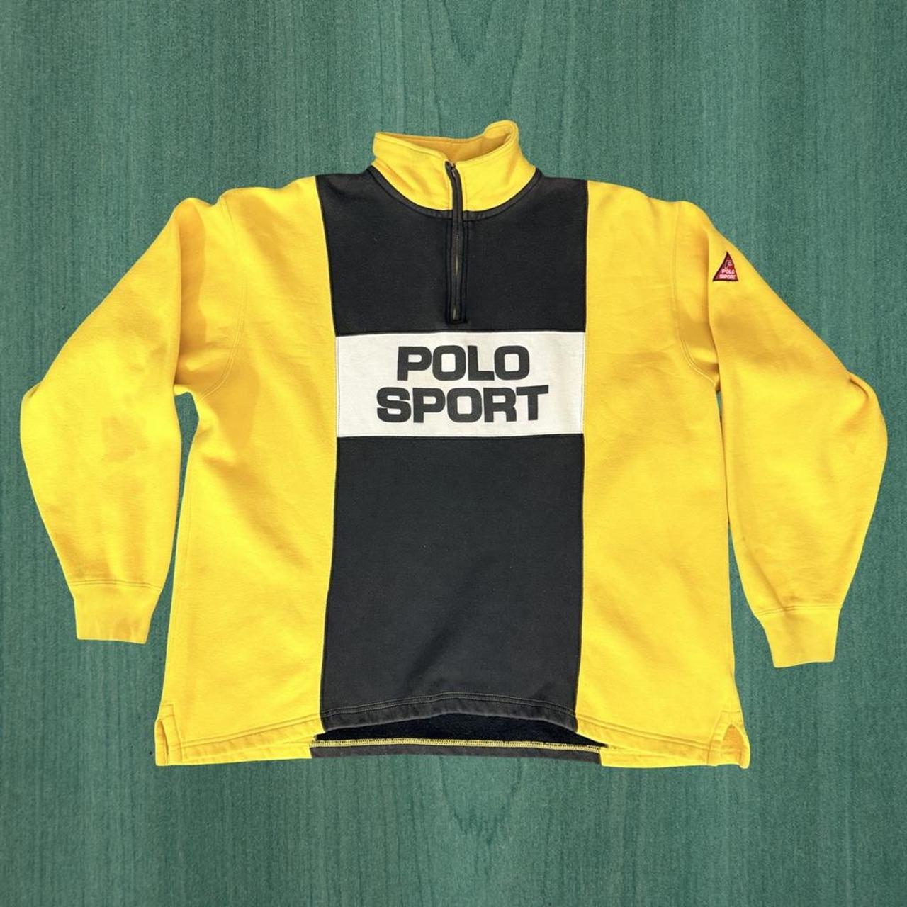 ◼️ Vintage Polo Sport Ralph Lauren Quarter Zip Sweater