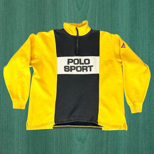 ◼️ Vintage Polo Sport Ralph Lauren Quarter Zip Sweater