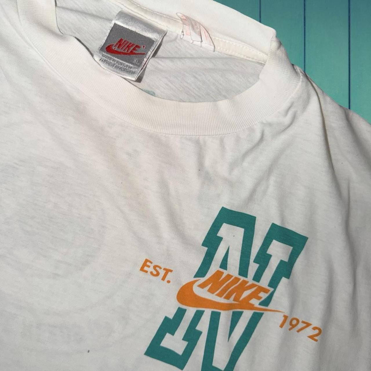 ◼️ Vintage Nike est 1972 Silver Label T Shirt