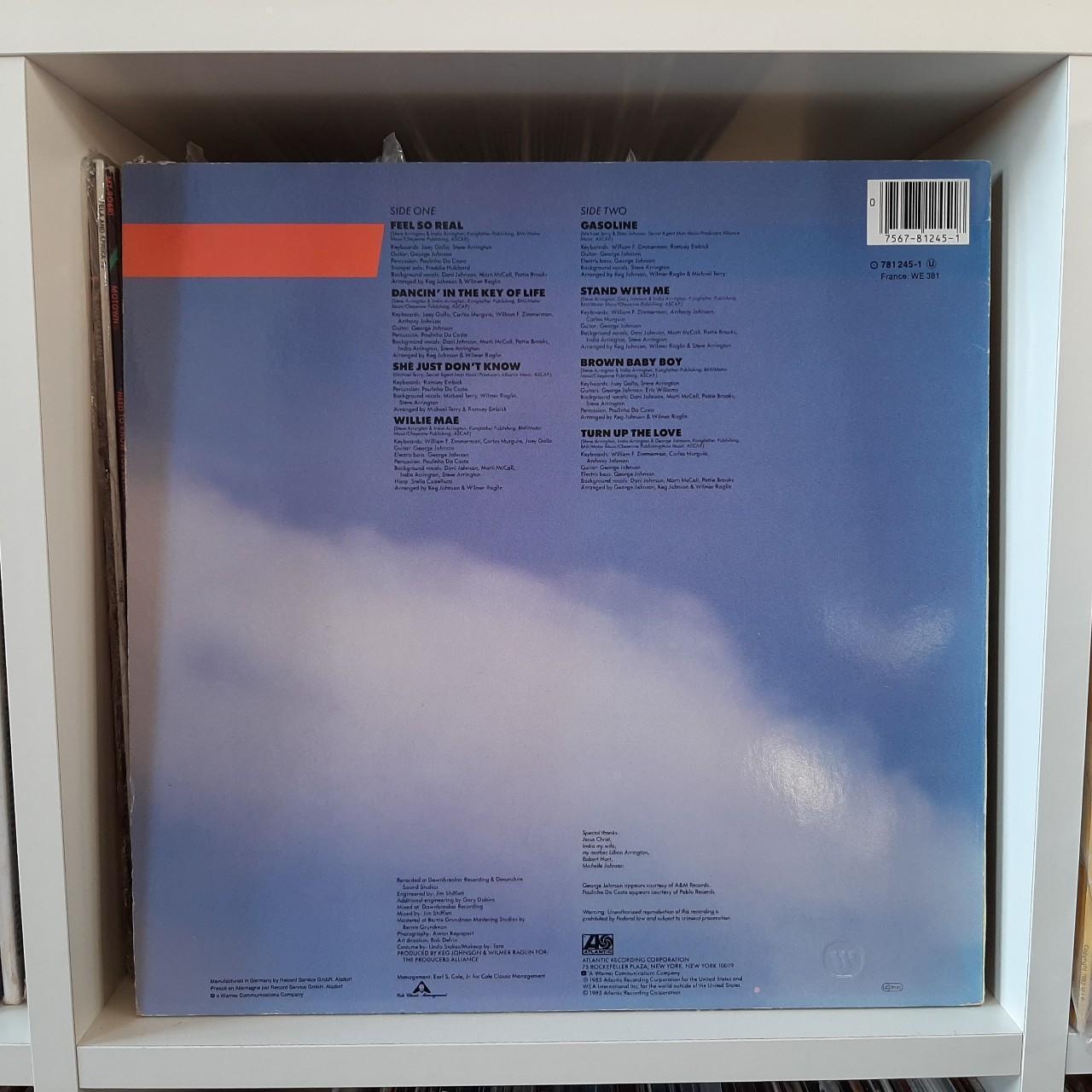 ◼️ Steve Arrington - Dancin' In The Key Of Life LP Vinyl Record