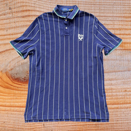 ◼️ Polo Ralph Lauren Tennis Striped Polo Shirt