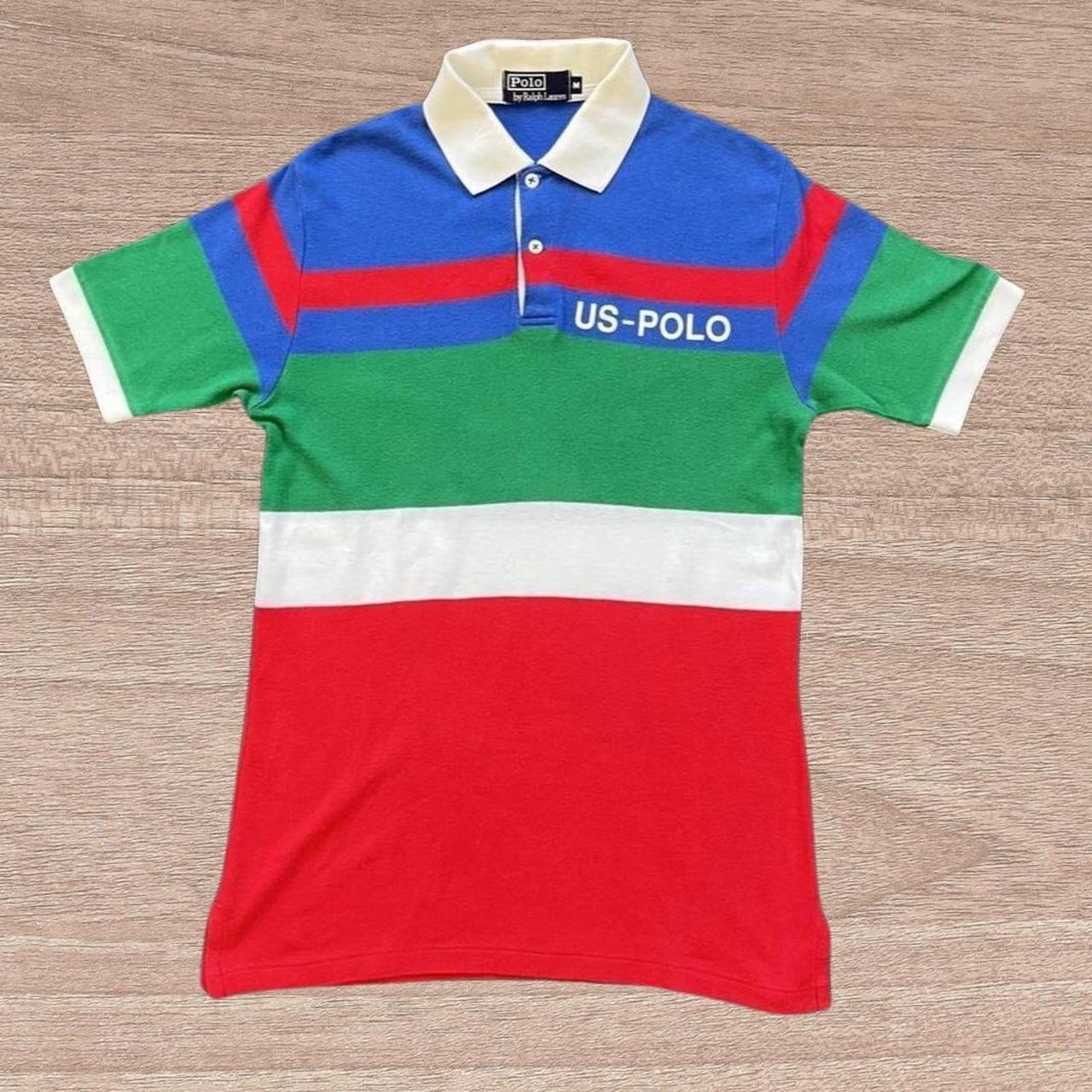 ◼️ Vintage OG US-Polo Ralph Lauren Short Sleeve Polo Shirt 90s Spellout