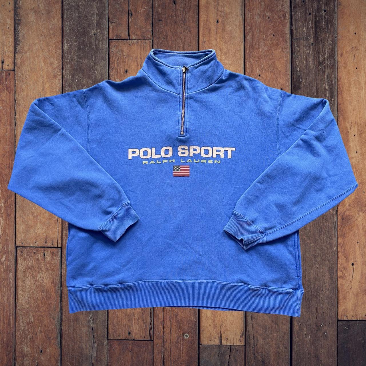 ◼️ Vintage Polo Sport Ralph Lauren Quarter Zip Sweater