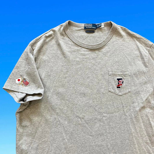 ◼️ Tokyo Stadium P Wing Polo Ralph Lauren Pocket T Shirt