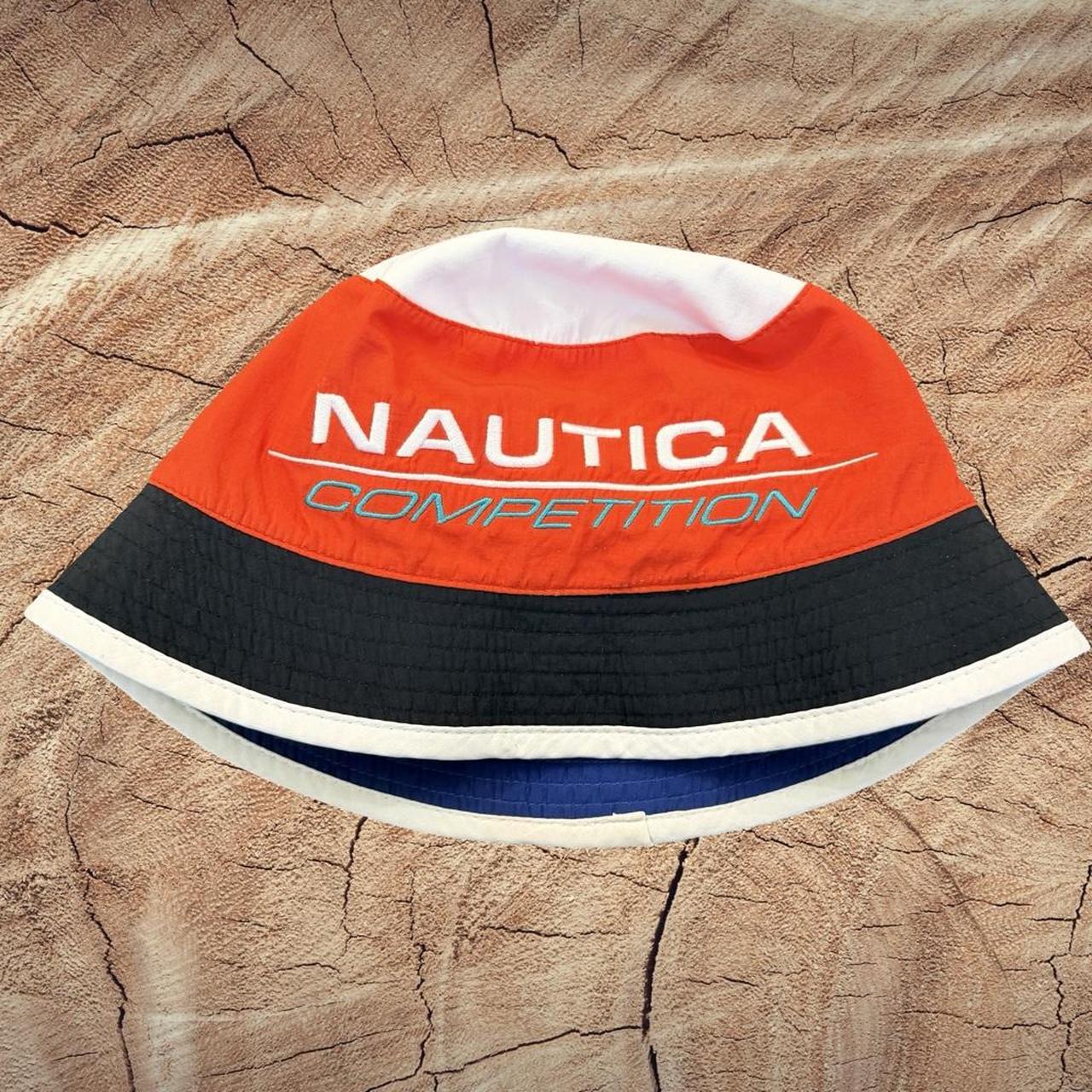 ◼️ Nautica Spellout Reversible Bucket Hat