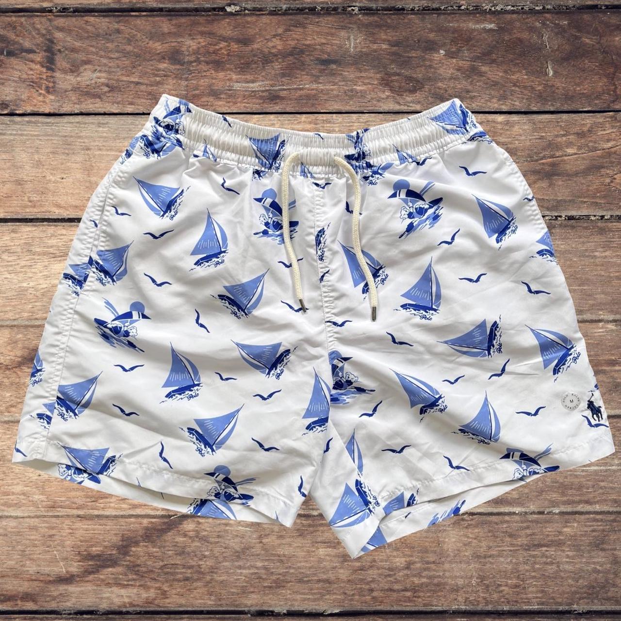◼️ Polo Ralph Lauren Yacht All Over Print Swimming Shorts