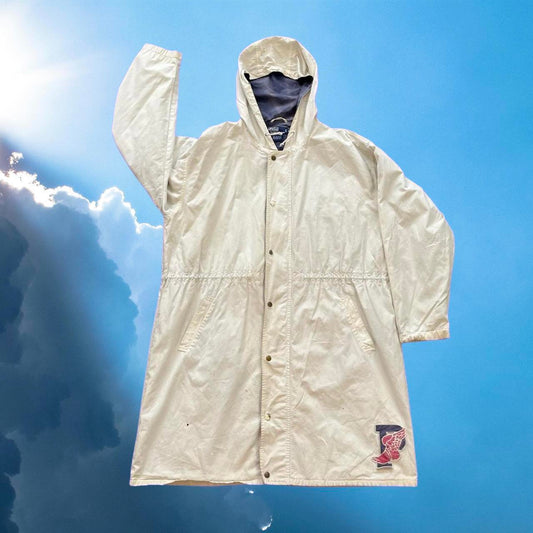 ◼️ Vintage Rare OG Polo P Wing Tech Ralph Lauren Polo Trench Coat Jacket