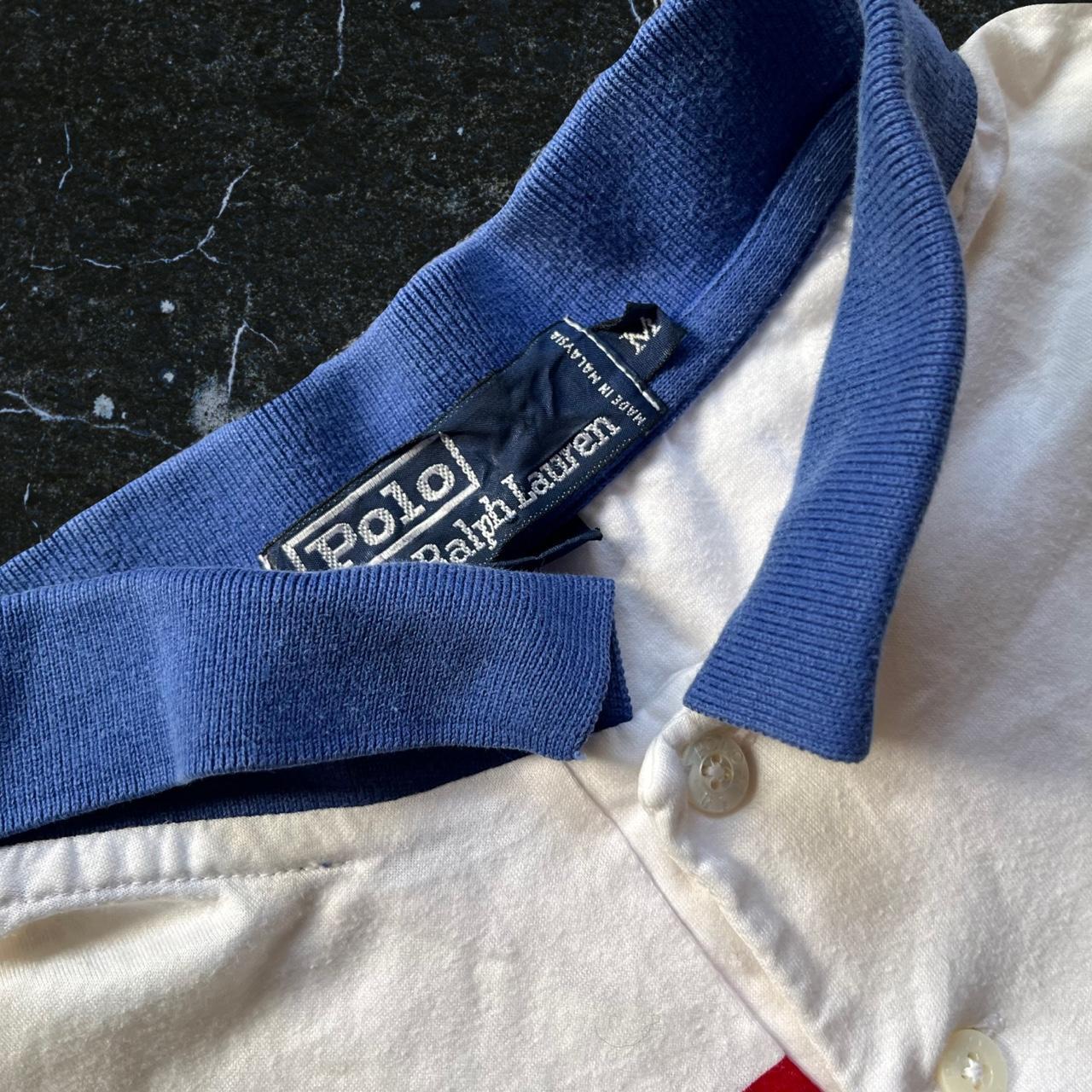 ◼️ Vintage Polo Ralph Lauren Abstract Polo Shirt