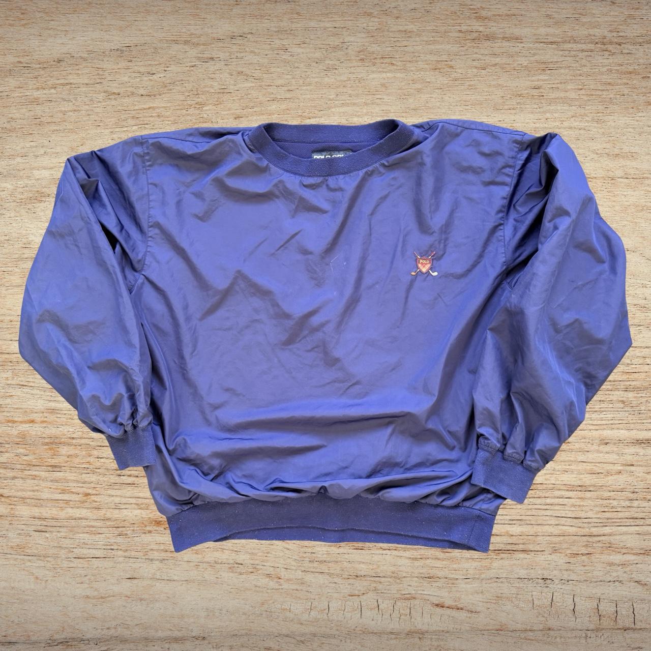 ◼️ Vintage Polo Golf Ralph Lauren Windbreaker Sweatshirt