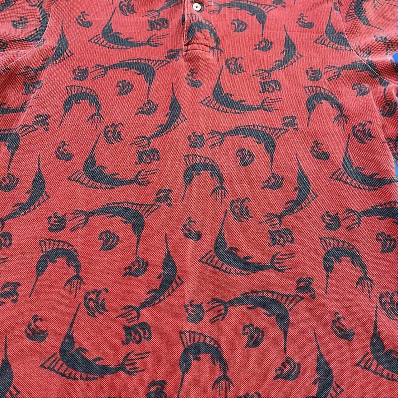 ◼️ Vintage Polo Sport Ralph Lauren Marlin Fishing Polo Shirt