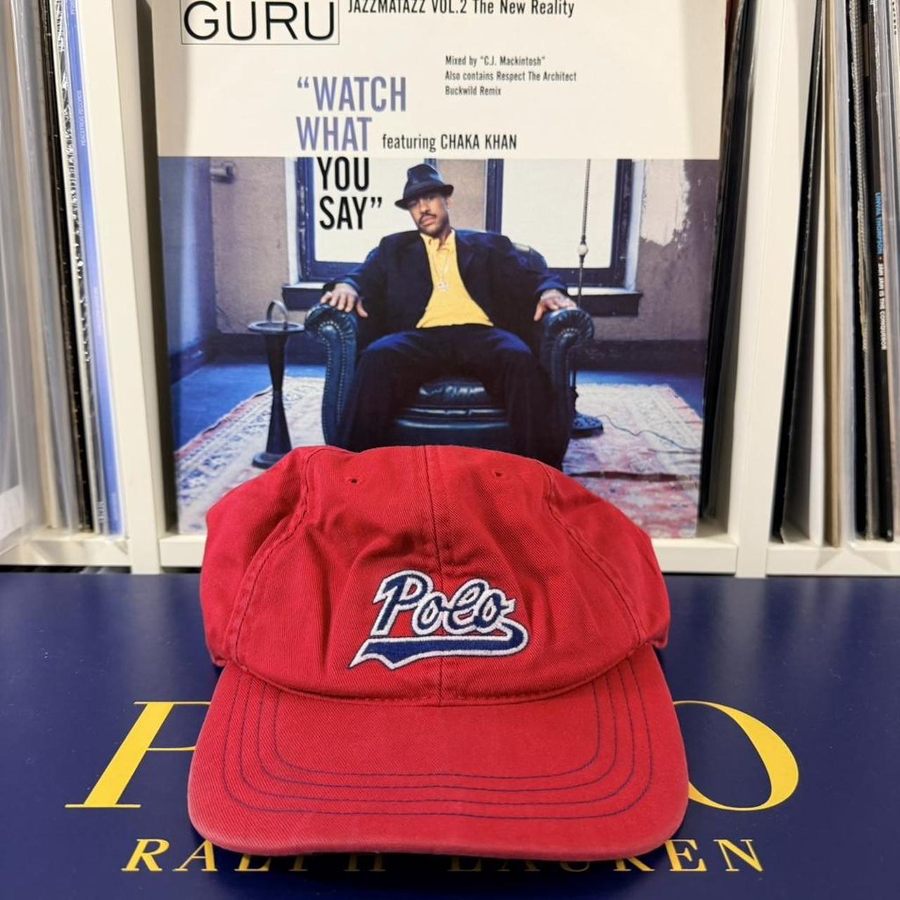 ◼️ Vintage Polo Ralph Lauren Script Strap Back Cap