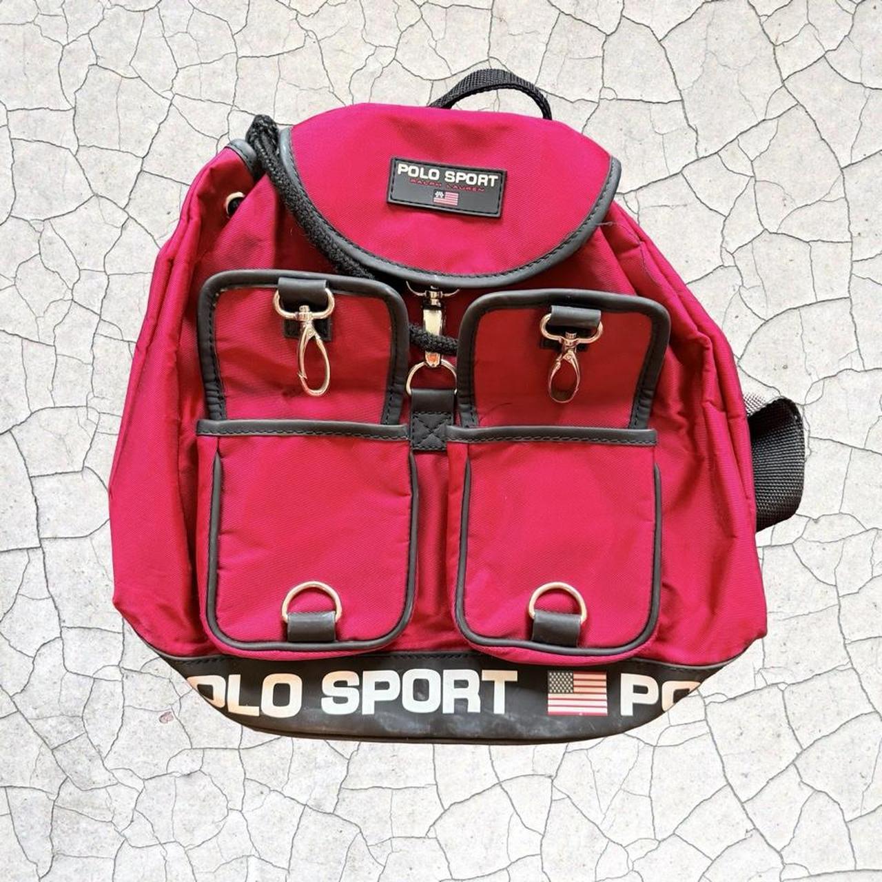 ◼️ Vintage Polo Sport Ralph Lauren Leather Bag