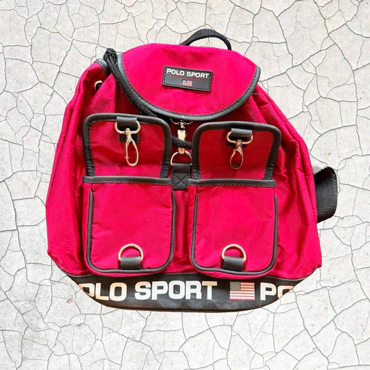 ◼️ Vintage Polo Sport Ralph Lauren Leather Bag
