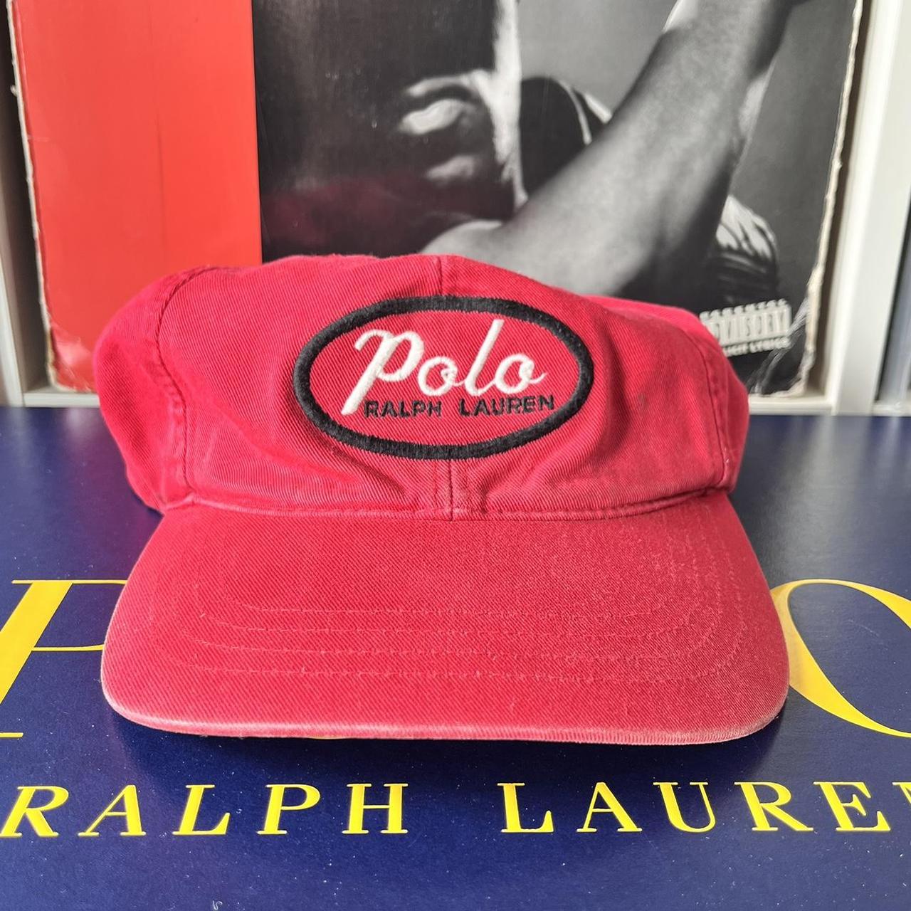 ◼️ Vintage Polo Ralph Lauren Spellout Strapback Cap