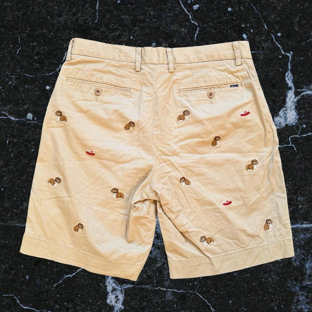 Polo Ralph Lauren All Over Print Dog Bulldog Shorts