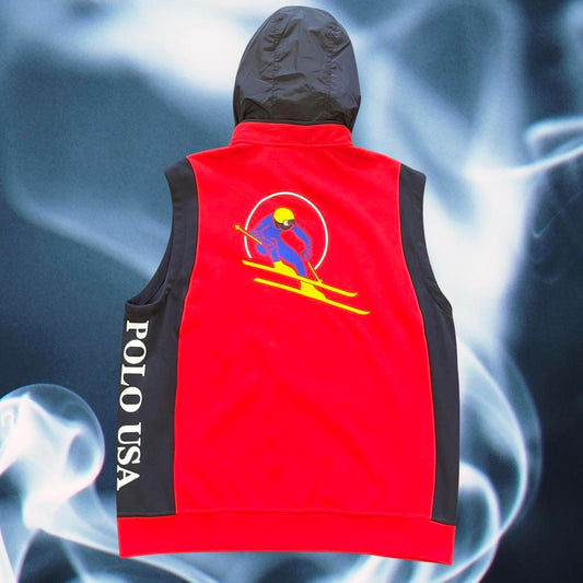 ◼️ Polo Ralph Lauren Cookie Circle Ski Gilet Vest