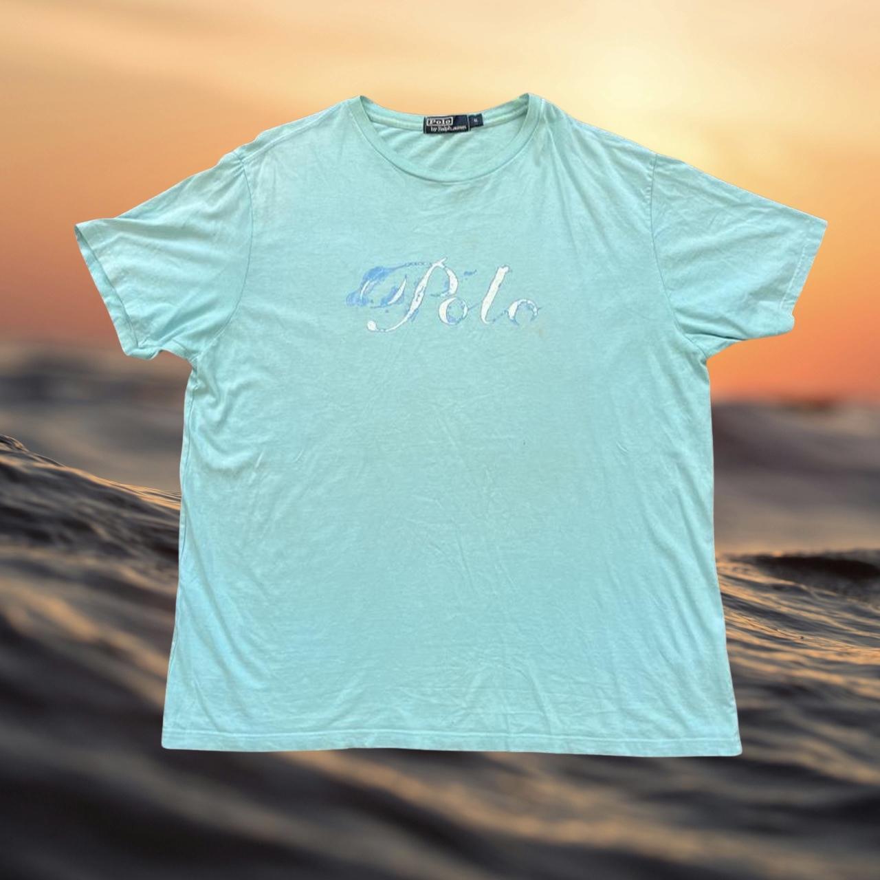 ◼️ Vintage Polo Sport Ralph Lauren Spellout T Shirt Tee 90s