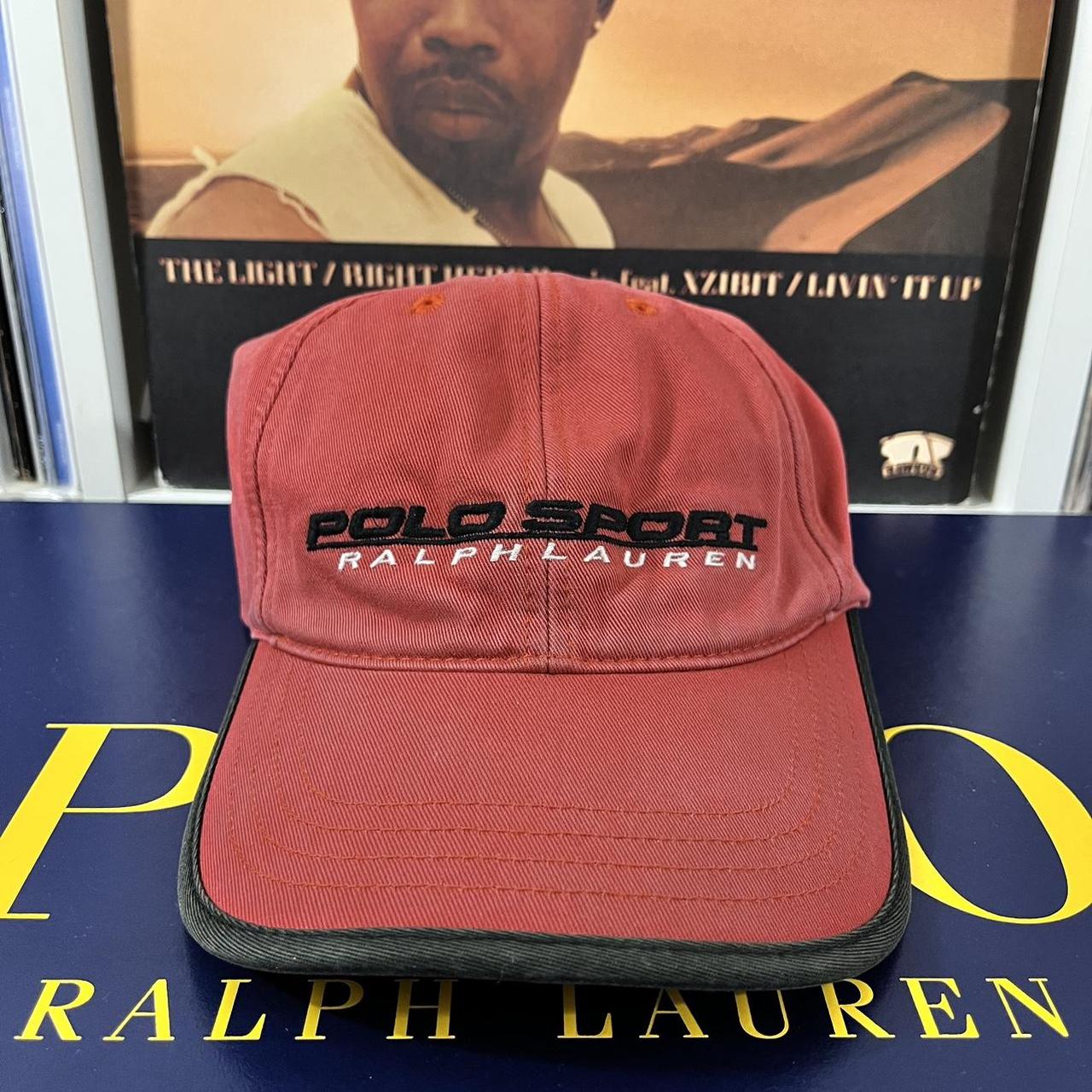 ◼️ Vintage Polo Sport Ralph Lauren Spellout Strapback Cap