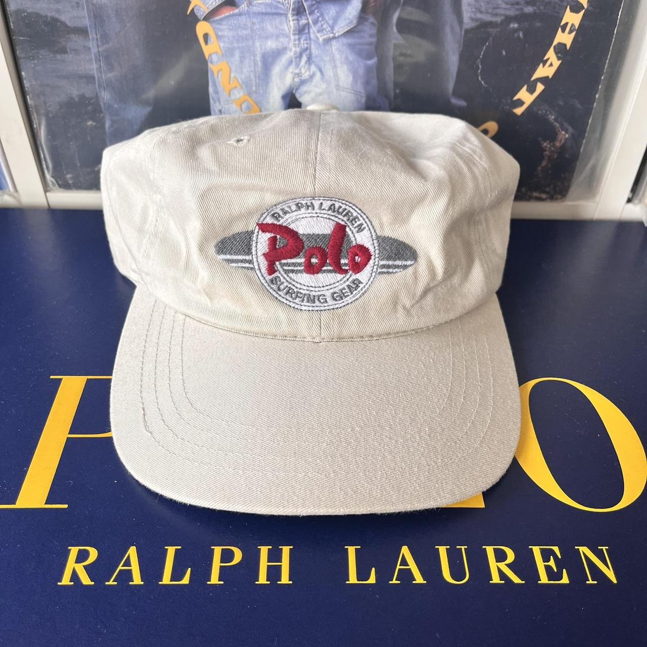 ◼️ Vintage Polo Ralph Lauren Surfing Gear Strap Back Cap