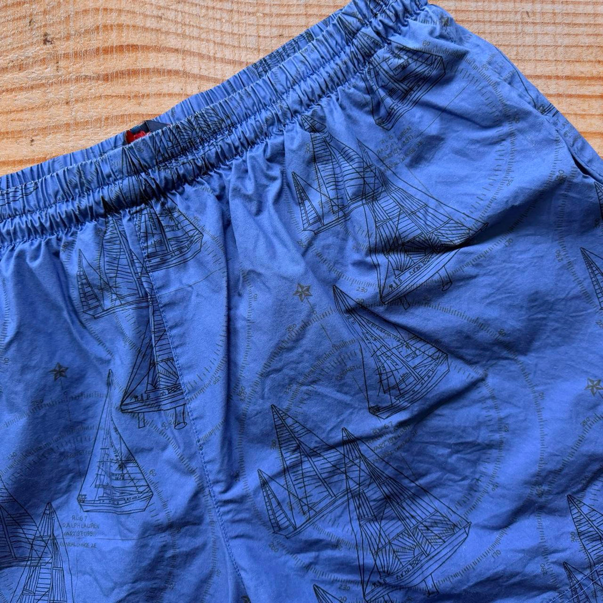◼️ Vintage Polo Sport Ralph Lauren Yachts AOP Swimming Shorts