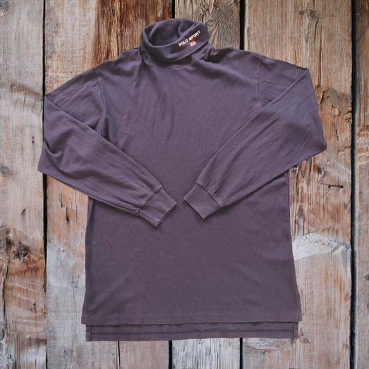 ◼️ Vintage Polo Sport Ralph Lauren Spellout Turtleneck Sweater