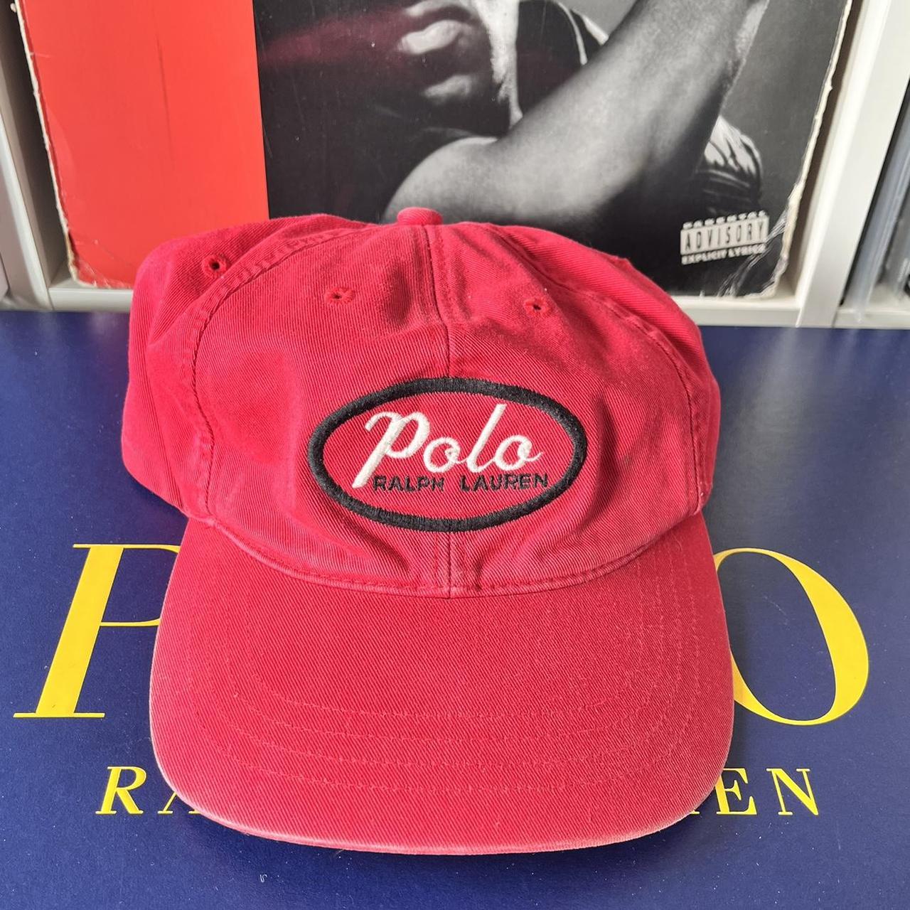 ◼️ Vintage Polo Ralph Lauren Spellout Strapback Cap